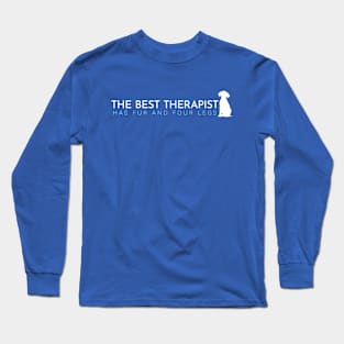 Dog Job Being Therapist Long Sleeve T-Shirt